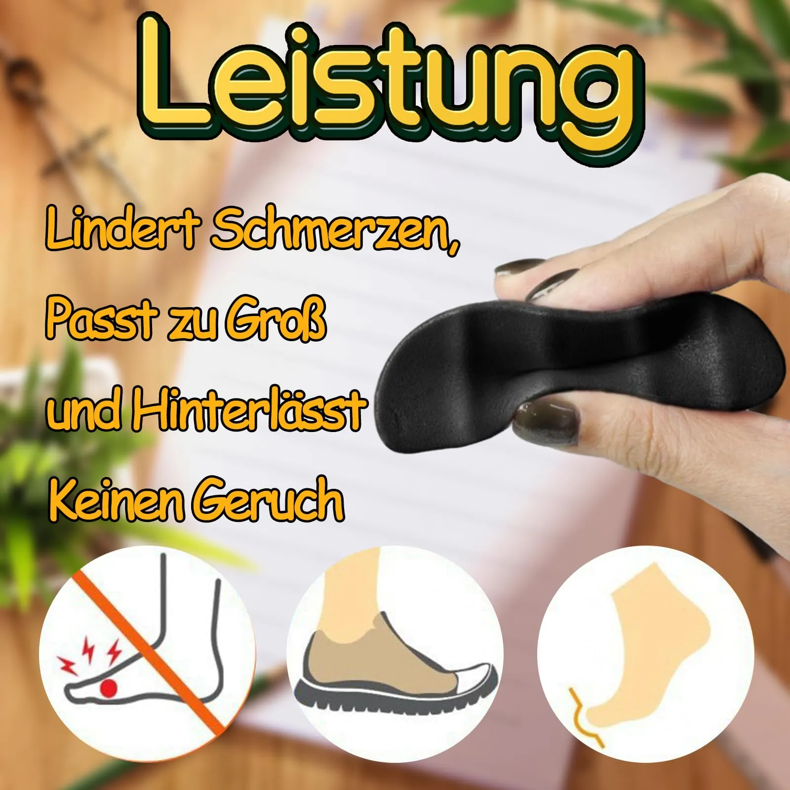 3 pairs of shoe filler inserts, toe filler inserts for shoes that are too large, insoles, adjustable shoe pads, toe cushions, for women, men, high heels, suit shoes, casual flats (black)