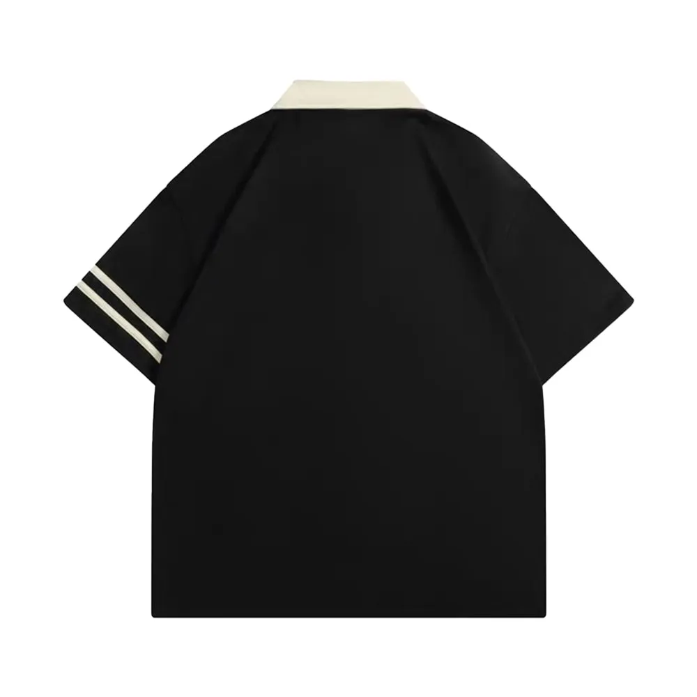 6Kull Casual  Pattern Sport Polo Shirt