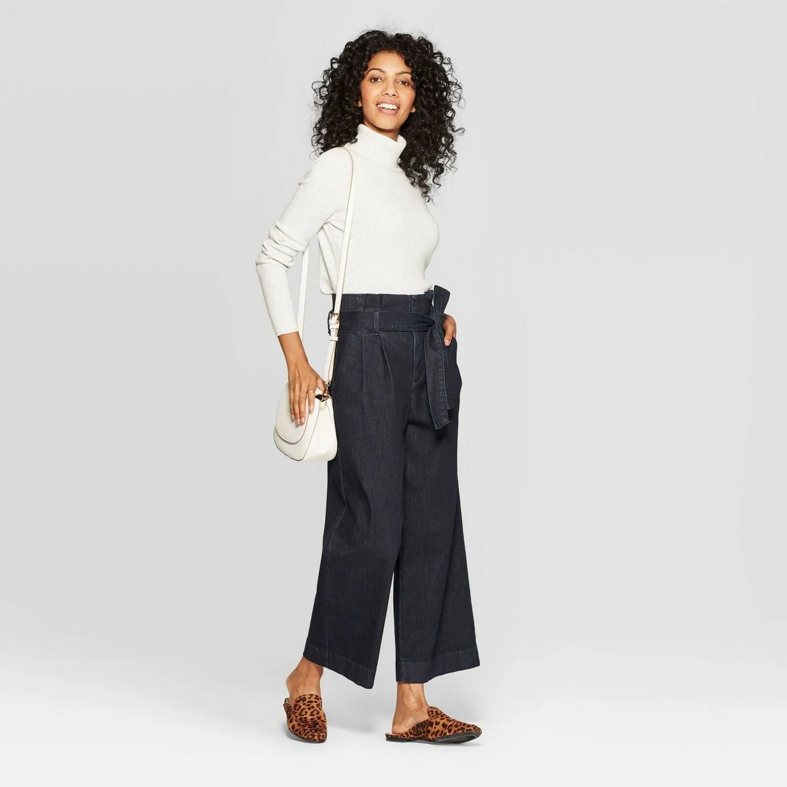 A New Day Women's Rib Turtleneck Sweater