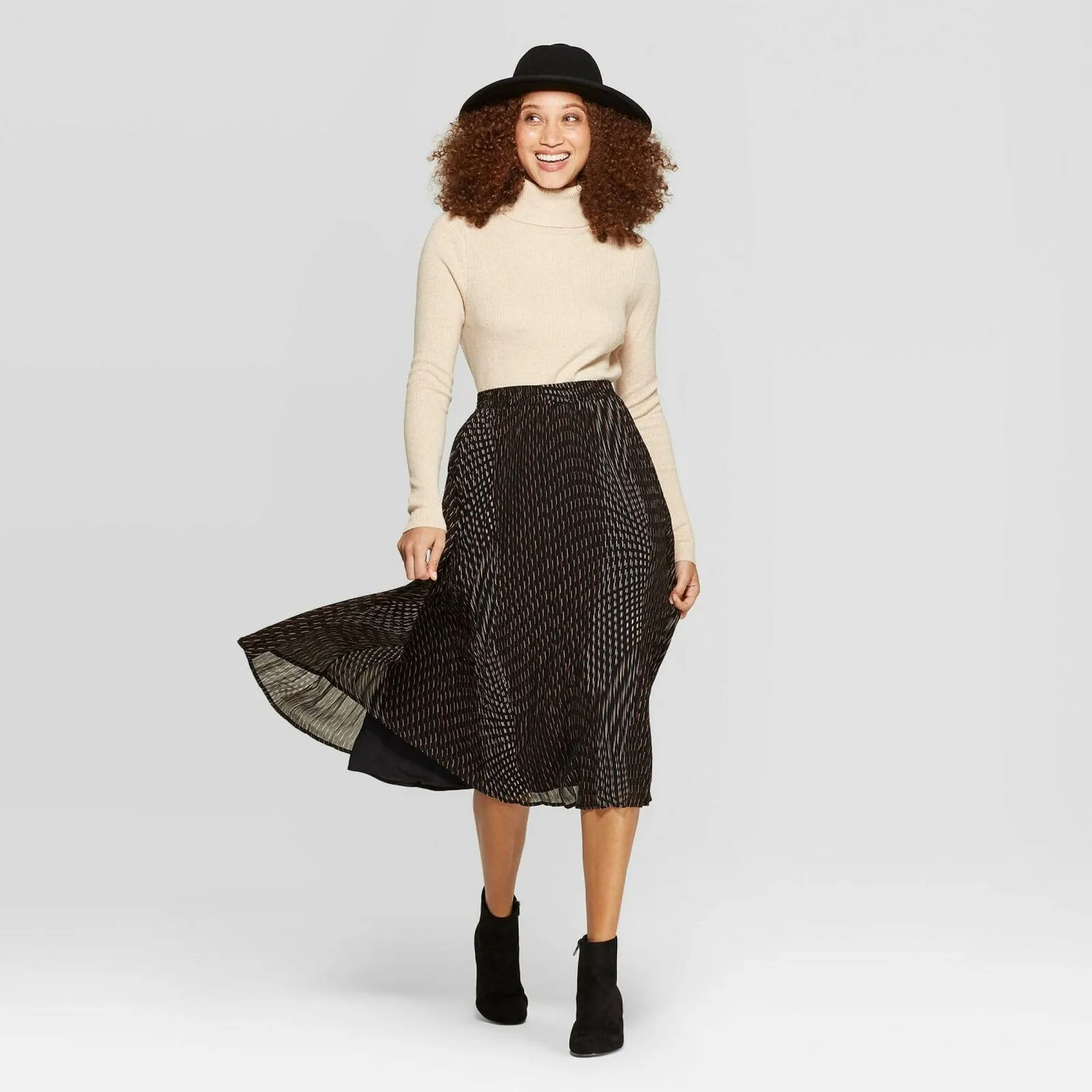 A New Day Women's Rib Turtleneck Sweater