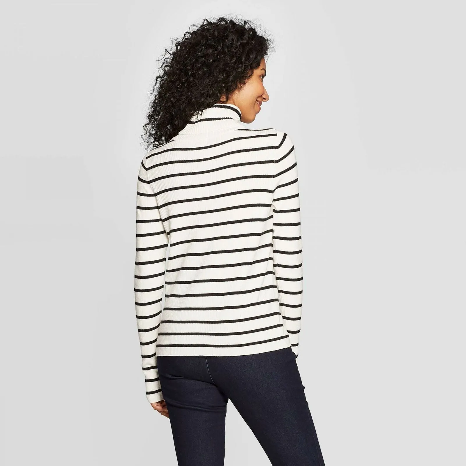 A New Day Women's Rib Turtleneck Sweater
