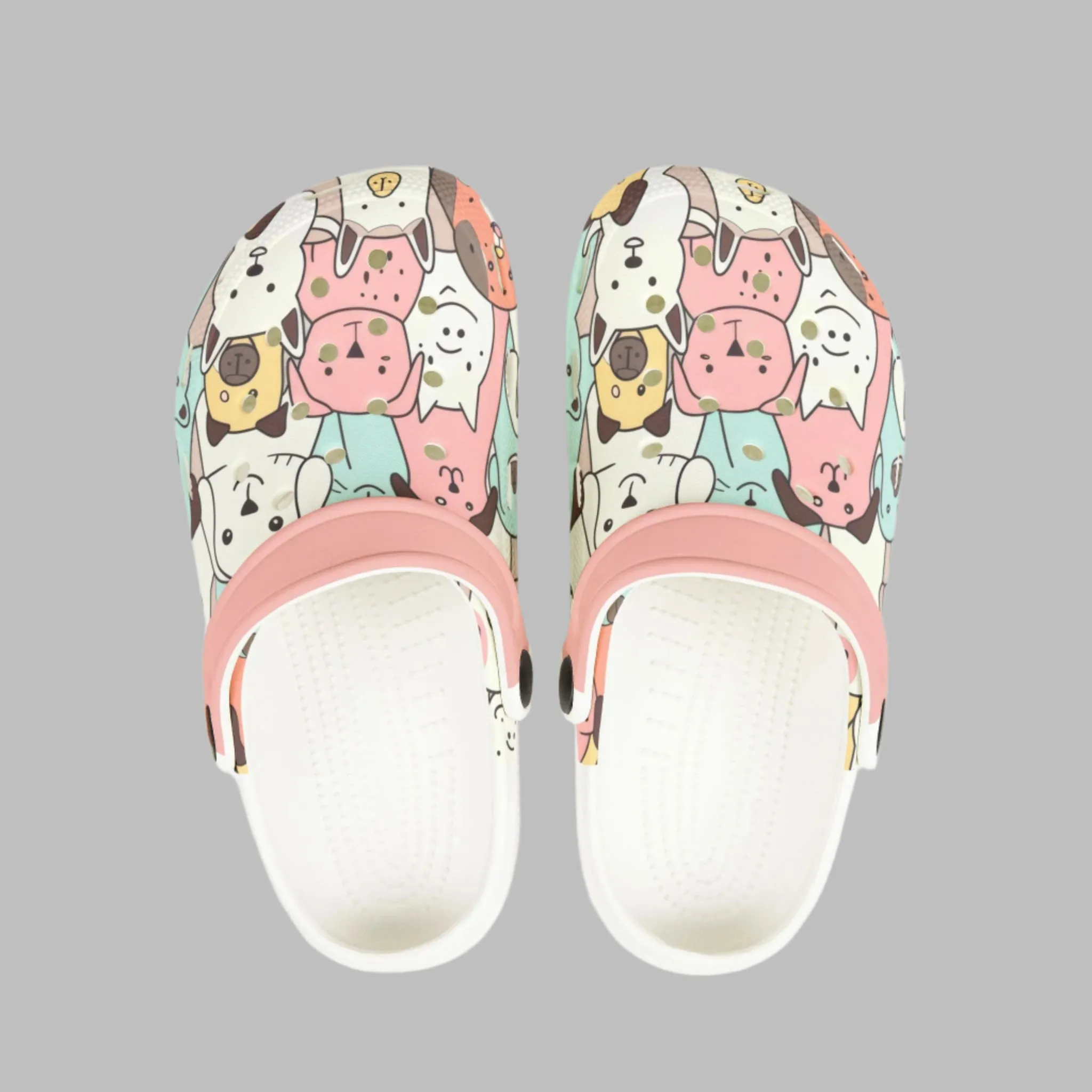 Adorable Animal Print Kid's EVA Foam Clogs - Fun and Comfortable Footwear for Playtime