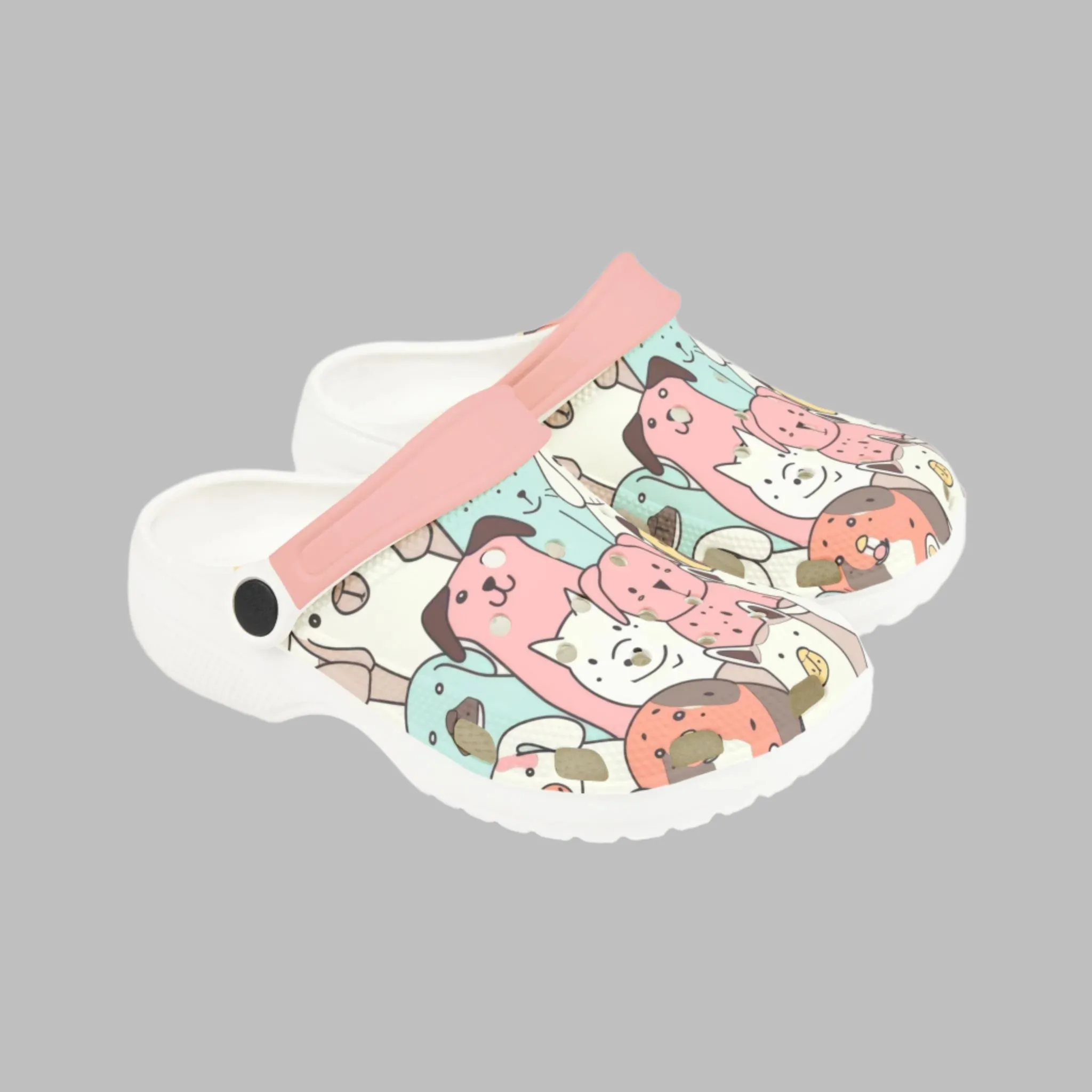Adorable Animal Print Kid's EVA Foam Clogs - Fun and Comfortable Footwear for Playtime