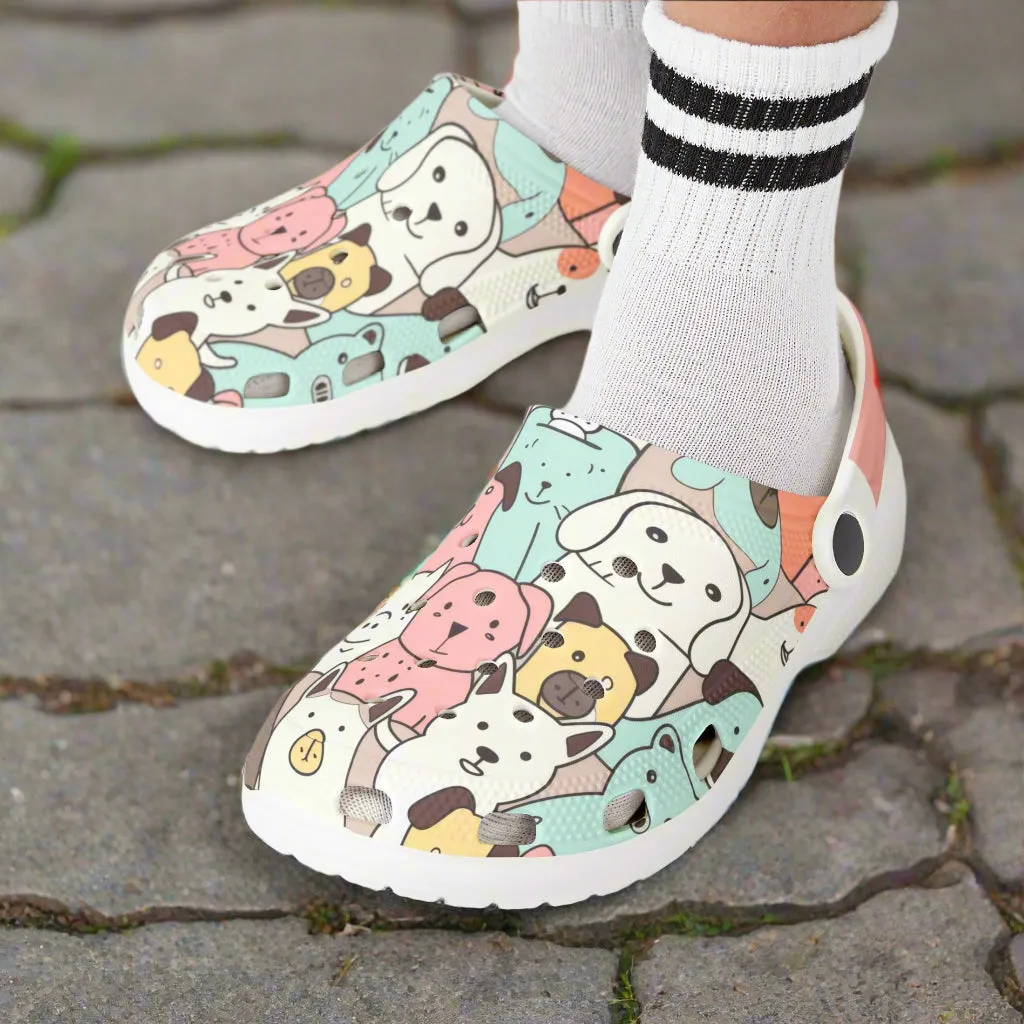 Adorable Animal Print Kid's EVA Foam Clogs - Fun and Comfortable Footwear for Playtime