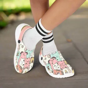 Adorable Animal Print Kid's EVA Foam Clogs - Fun and Comfortable Footwear for Playtime