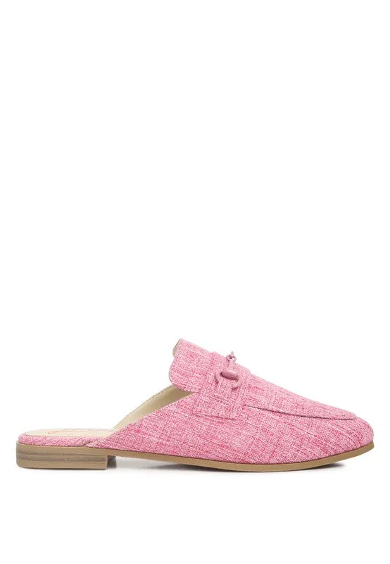 AKUA Horsebit Embellished Loafers