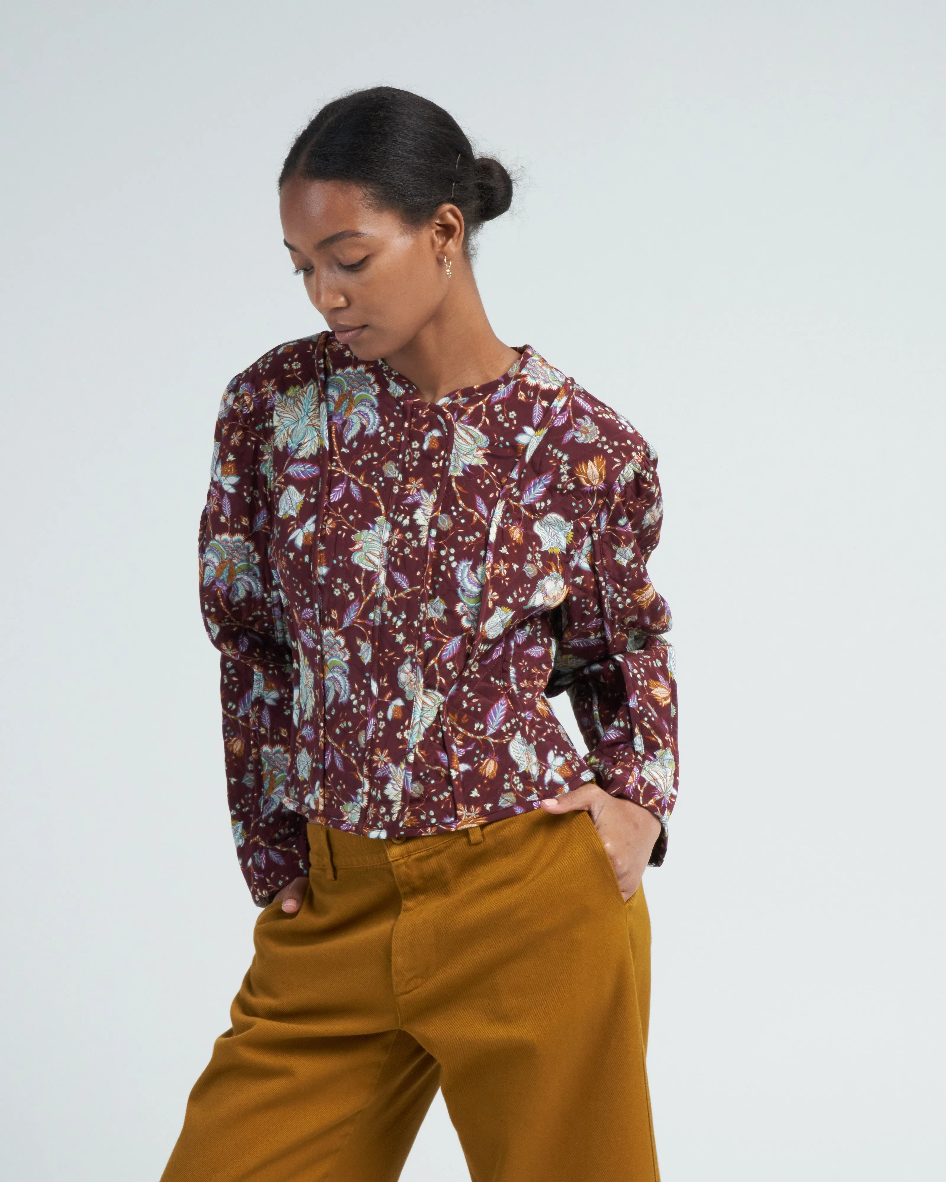 anika jacket - heliotrope