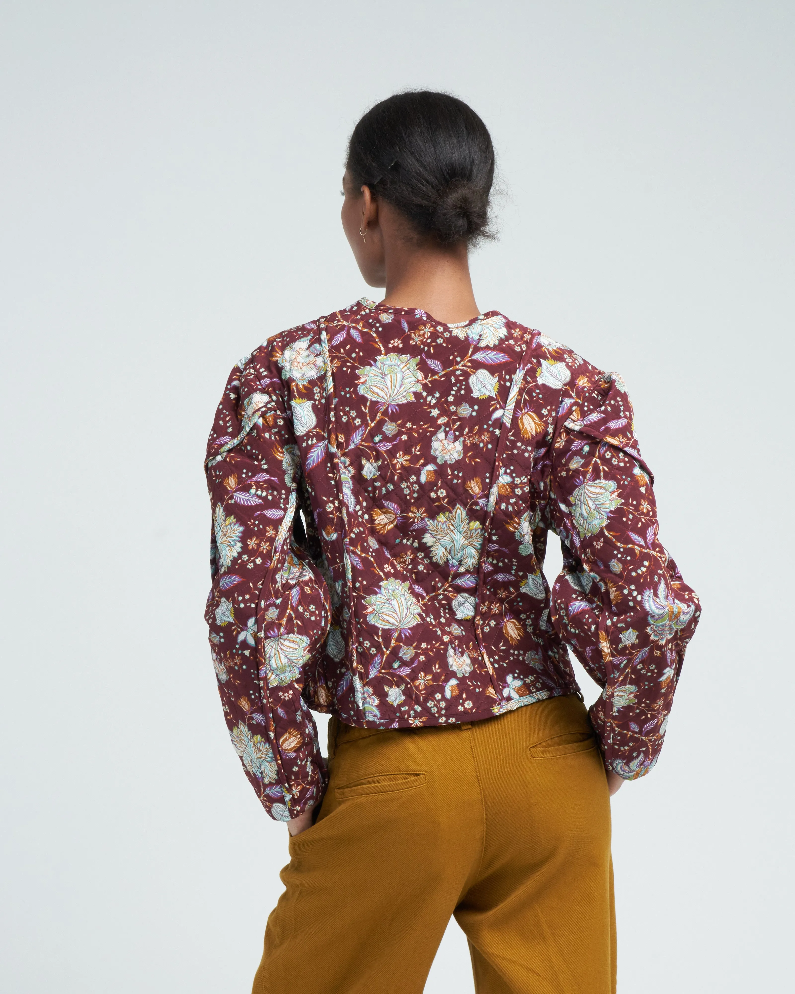 anika jacket - heliotrope