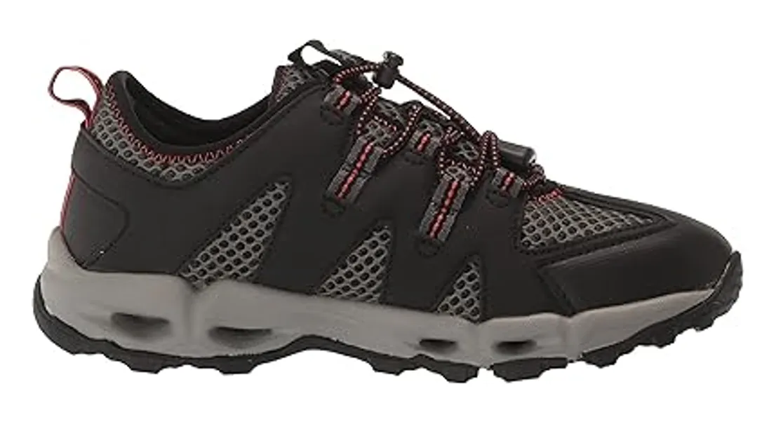 BASS OUTDOOR Women's Aqua Mesh Hiking Shoes Pull-On Trail Sneakers, Gargoyle, 8