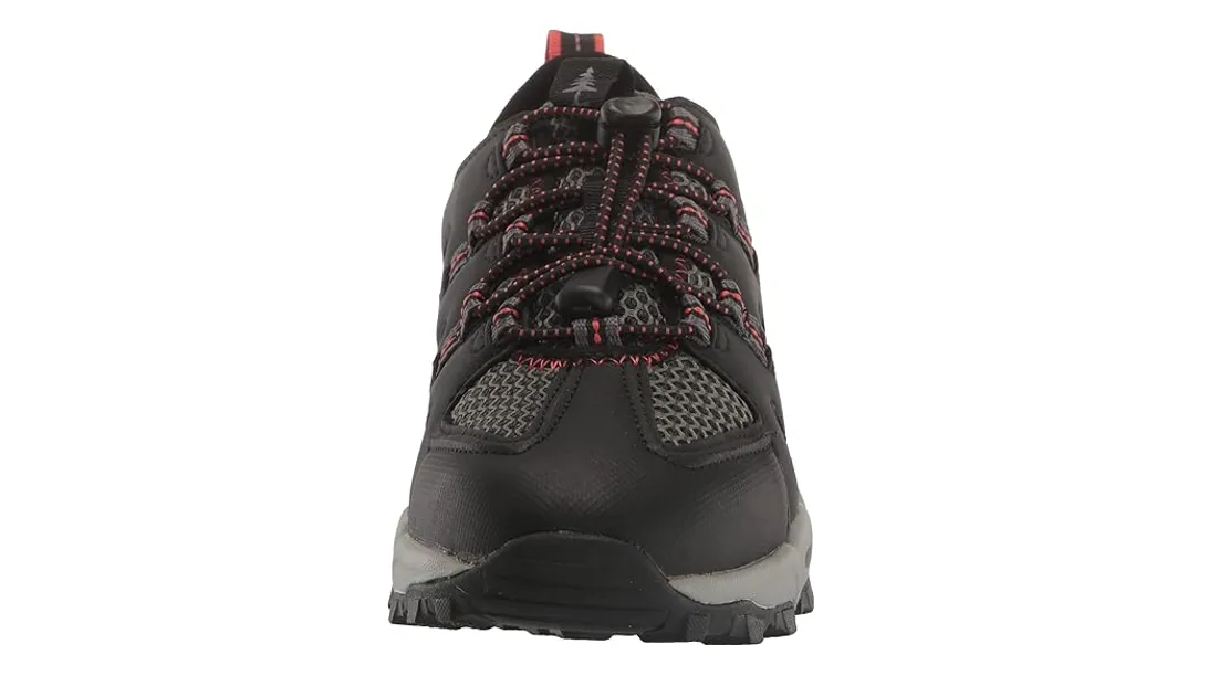 BASS OUTDOOR Women's Aqua Mesh Hiking Shoes Pull-On Trail Sneakers, Gargoyle, 8
