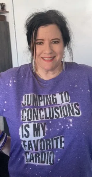 Bleached Jumping to Conclusions Tshirt