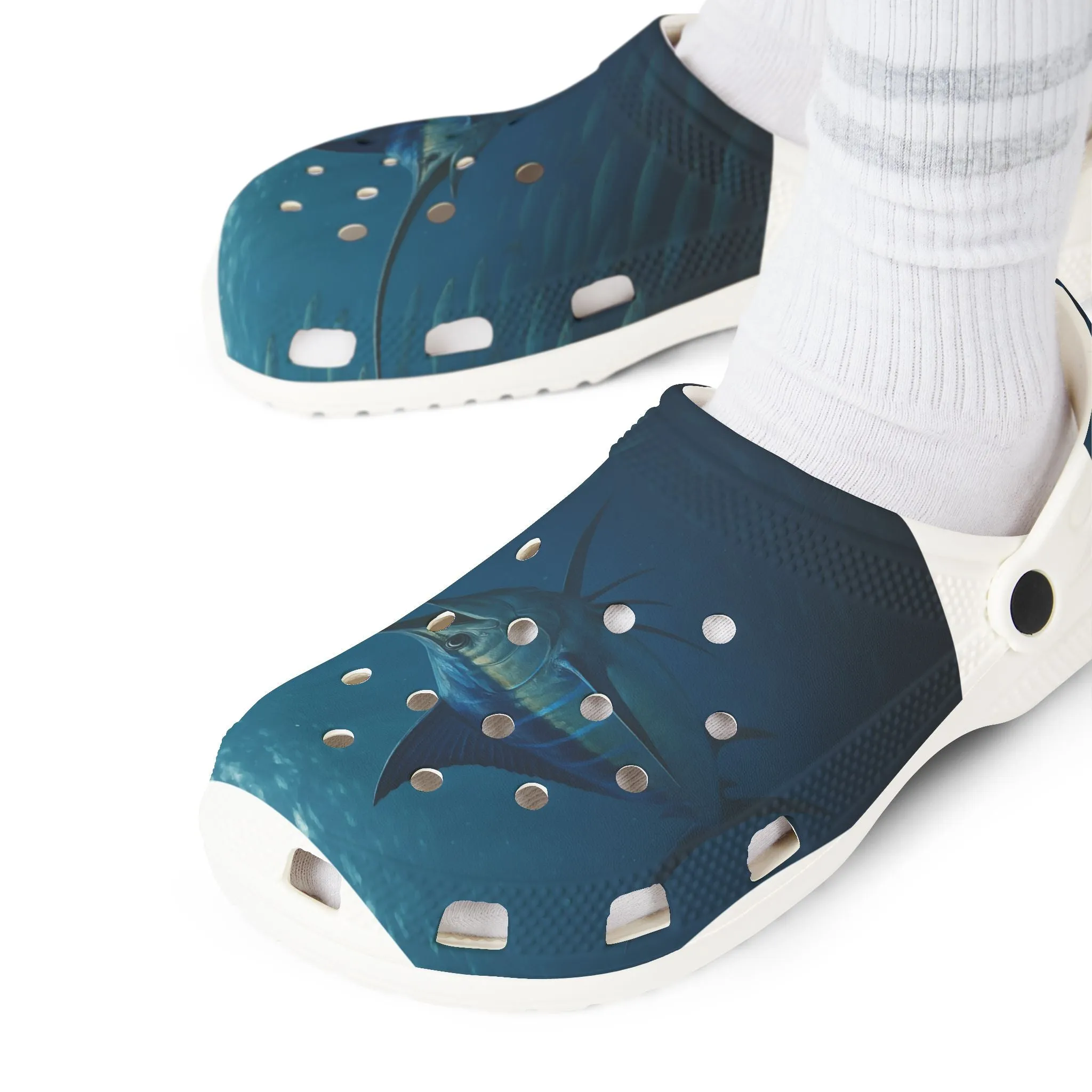 Blue Marlin Summer Clogs
