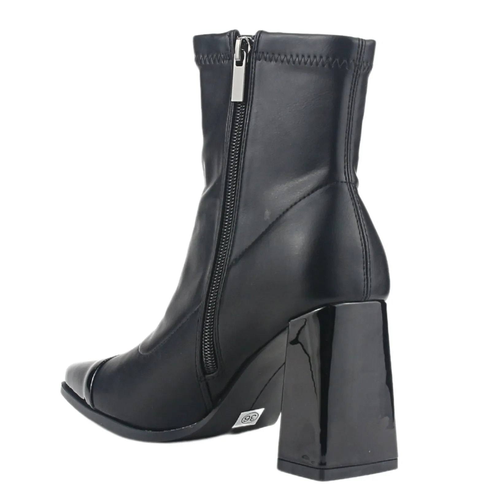 Botin Chalada Mujer Ducco-2 Negro Casual