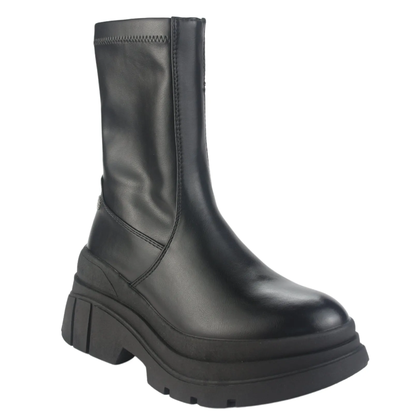 Botin Chalada Mujer Natirus-1 Negro Casual