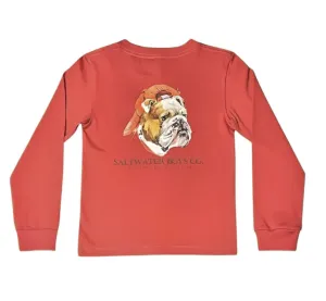 Boys  Bulldog Graphic L/S Tee