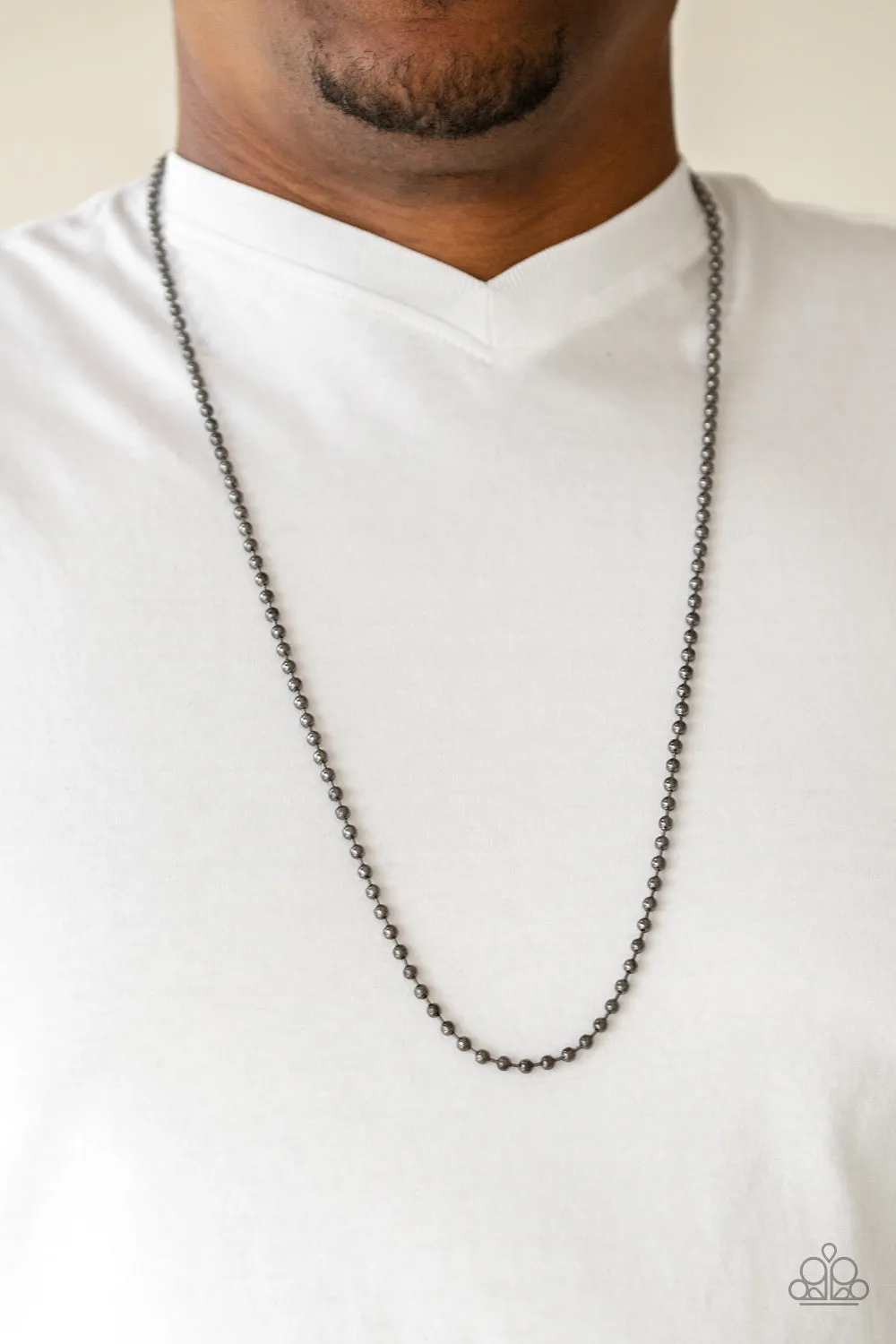 Cadet Casual Black Urban Necklace