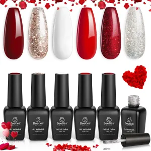 Candy Cane | 6 Colors Gel Polish Set