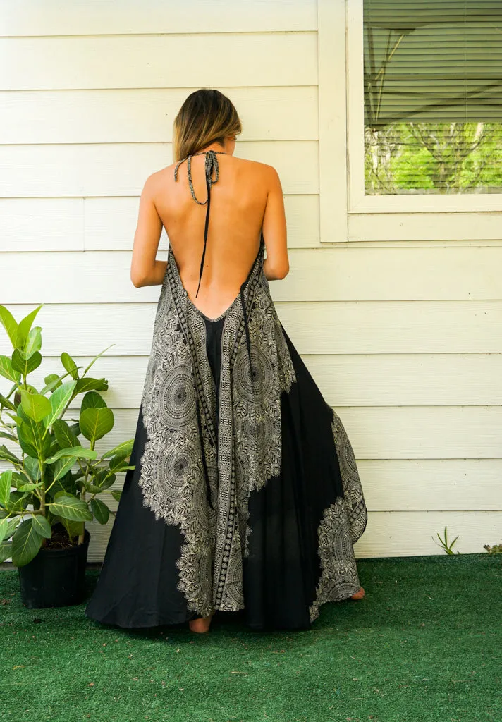 Celestial Goddess Maxi Dress