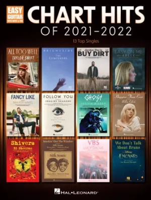 Chart Hits of 2021-2022 (Easy Guitar with Notes & Tab)