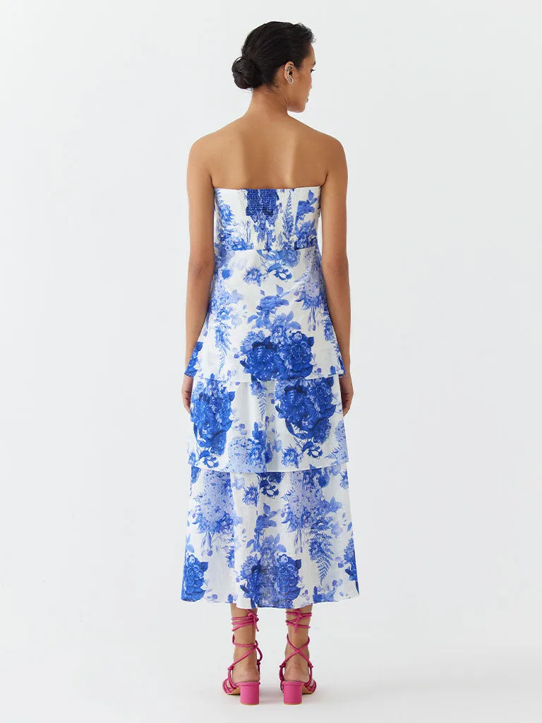 Chintz Tiered Dress