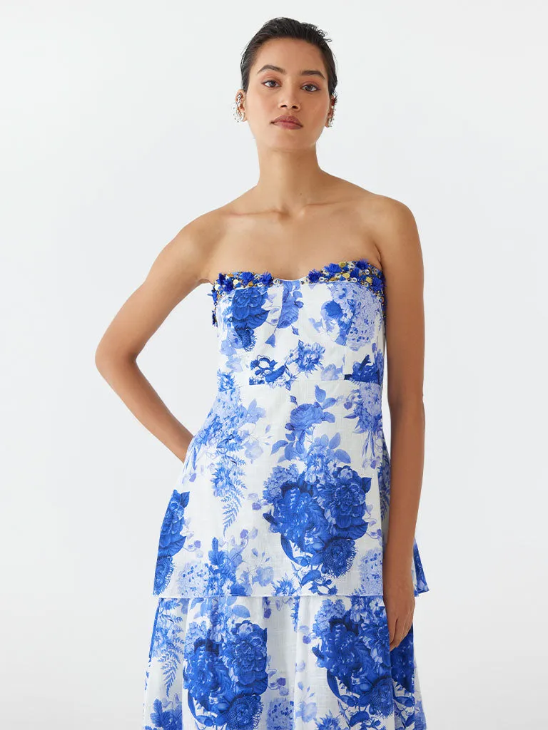Chintz Tiered Dress