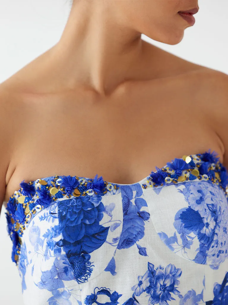 Chintz Tiered Dress
