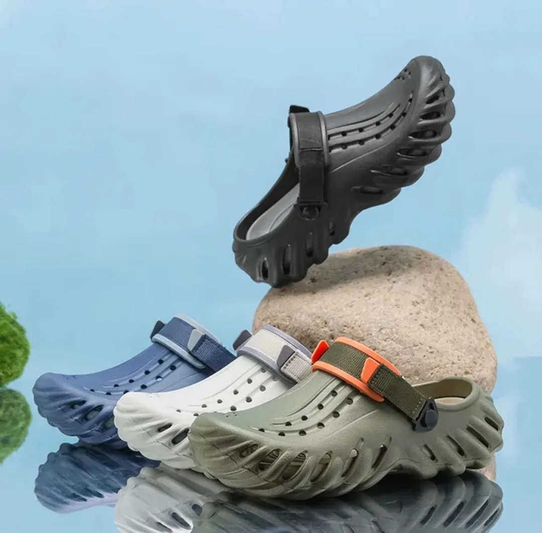 Chunky Breathable Echo Clogs