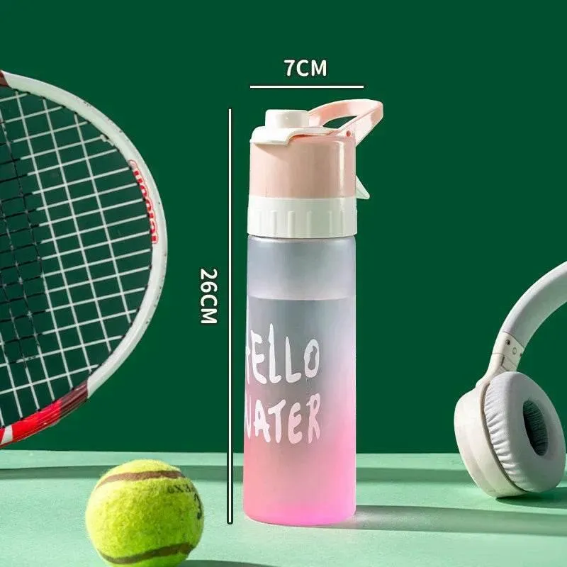Cooling Spray Water Bottle for Outdoor Hiking and Adventure Activities