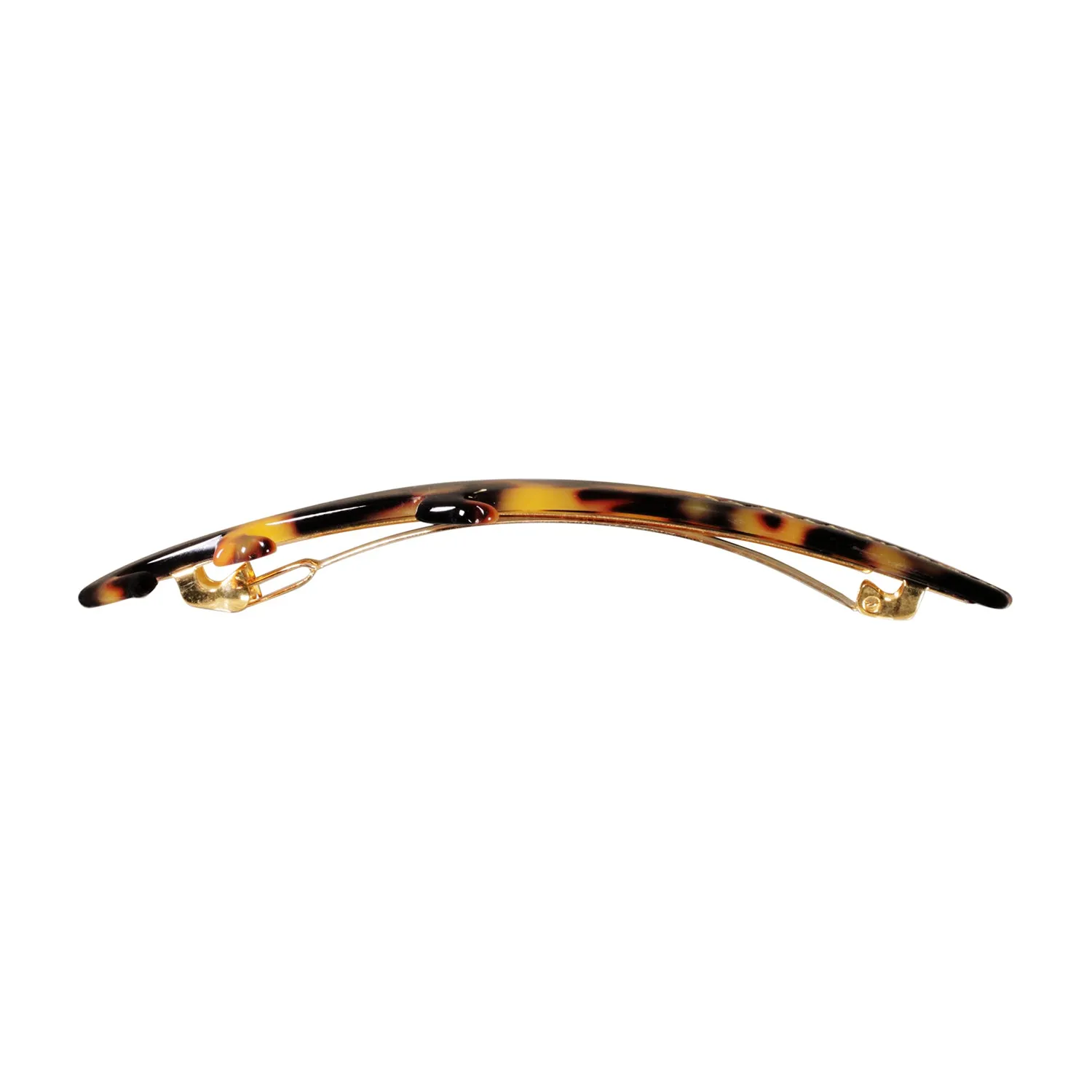 Crocodile Dark Tortoiseshell Hair Clip