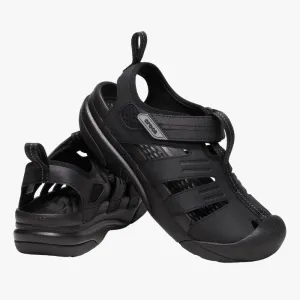 Crocs Mens Yukon Fisherman Sandal Black