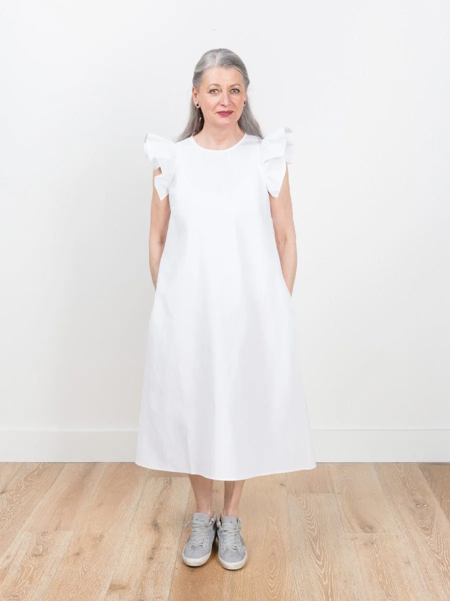 delicia dress - white