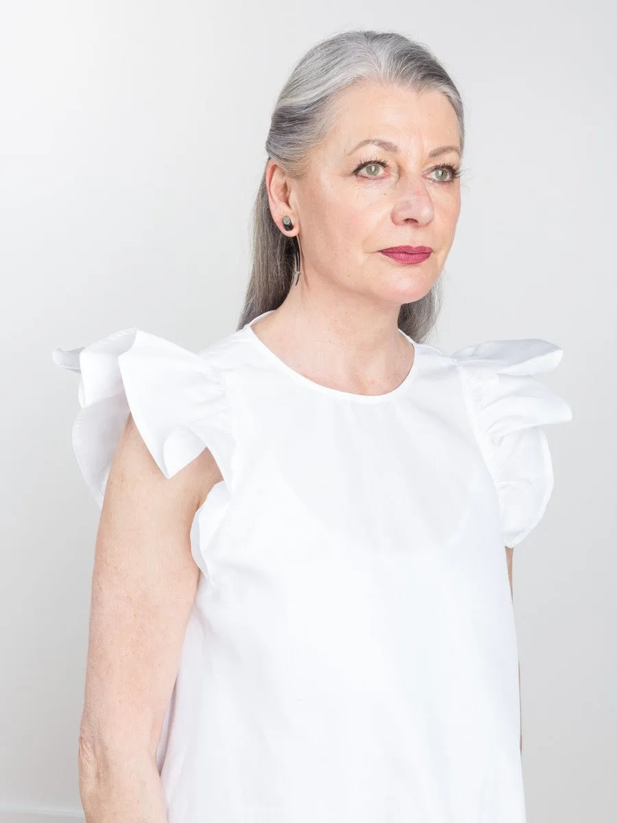 delicia dress - white