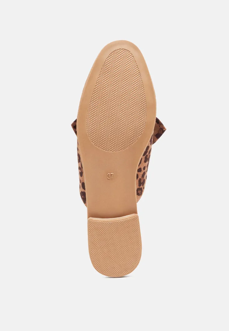 Dobos Casual Walking Bow Mules By Ruw