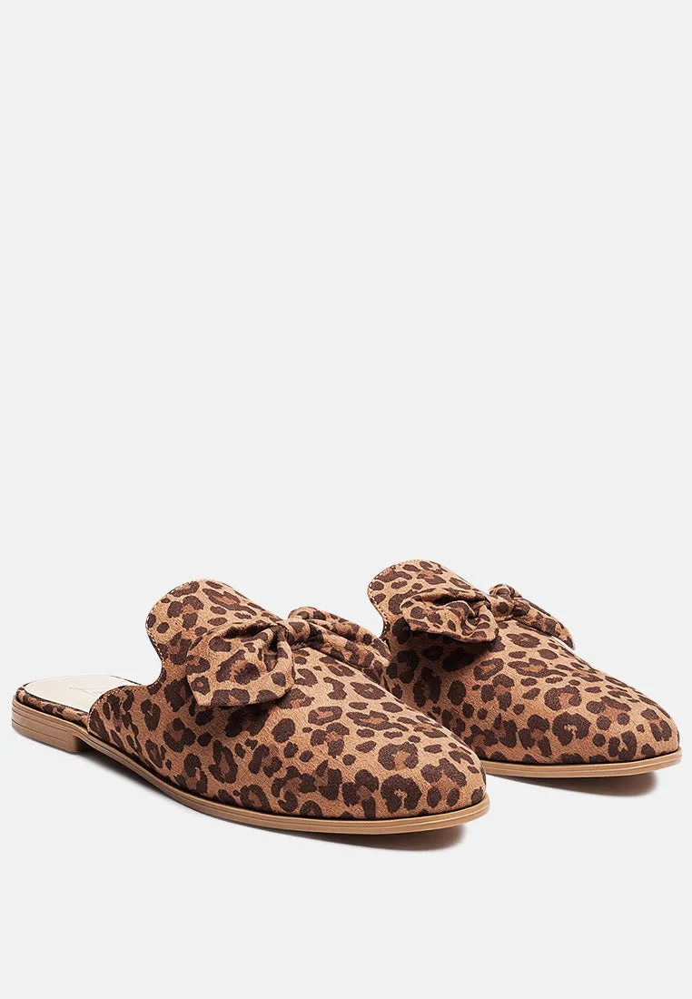Dobos Casual Walking Bow Mules By Ruw
