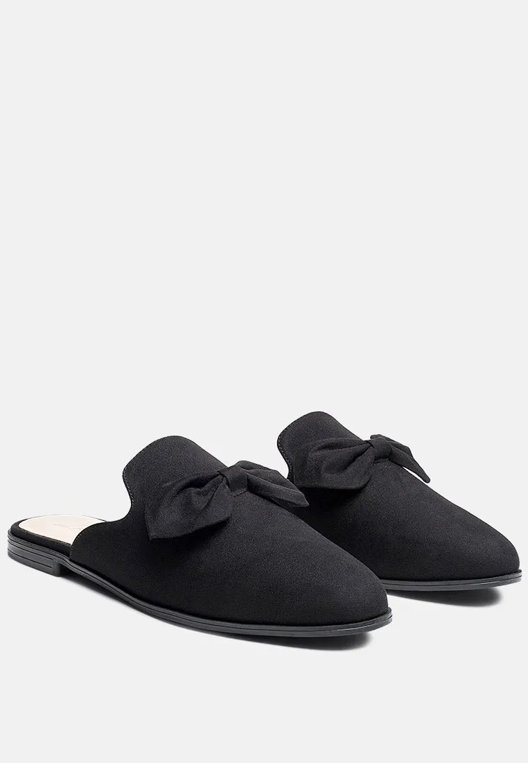 Dobos Casual Walking Bow Mules By Ruw