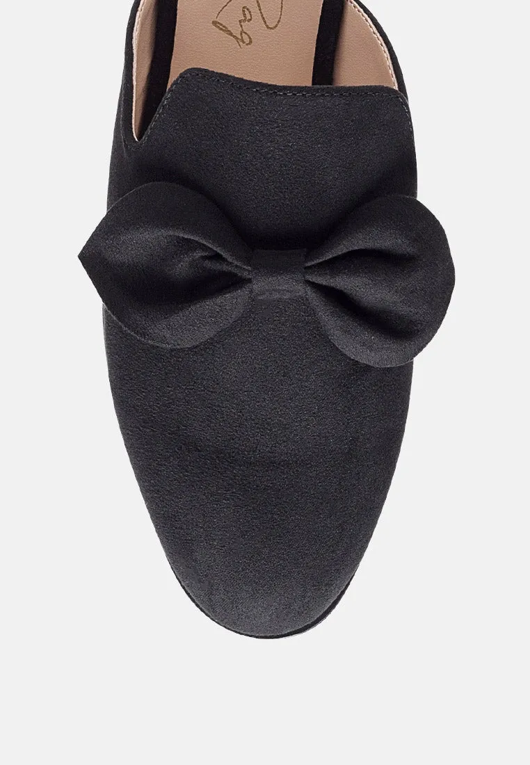 Dobos Casual Walking Bow Mules By Ruw