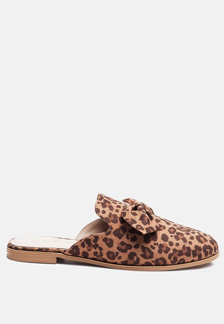 Dobos Casual Walking Bow Mules By Ruw