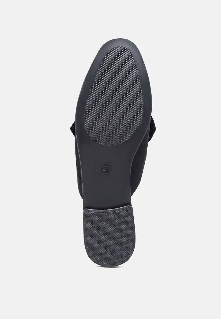 Dobos Casual Walking Bow Mules By Ruw