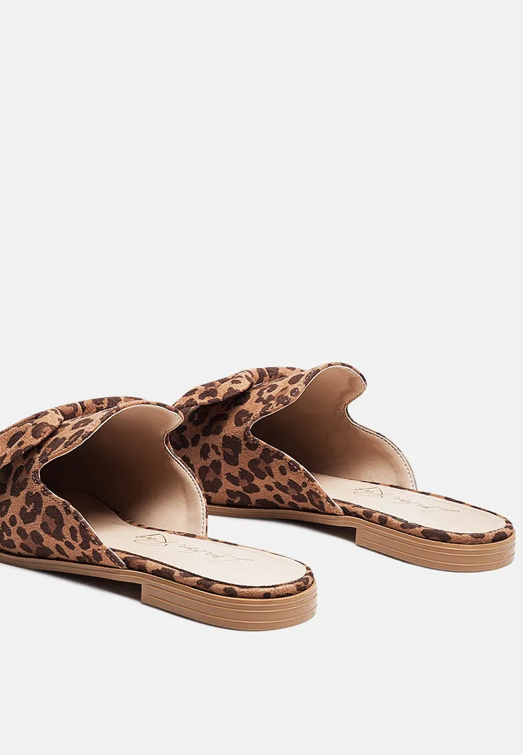 Dobos Casual Walking Bow Mules By Ruw