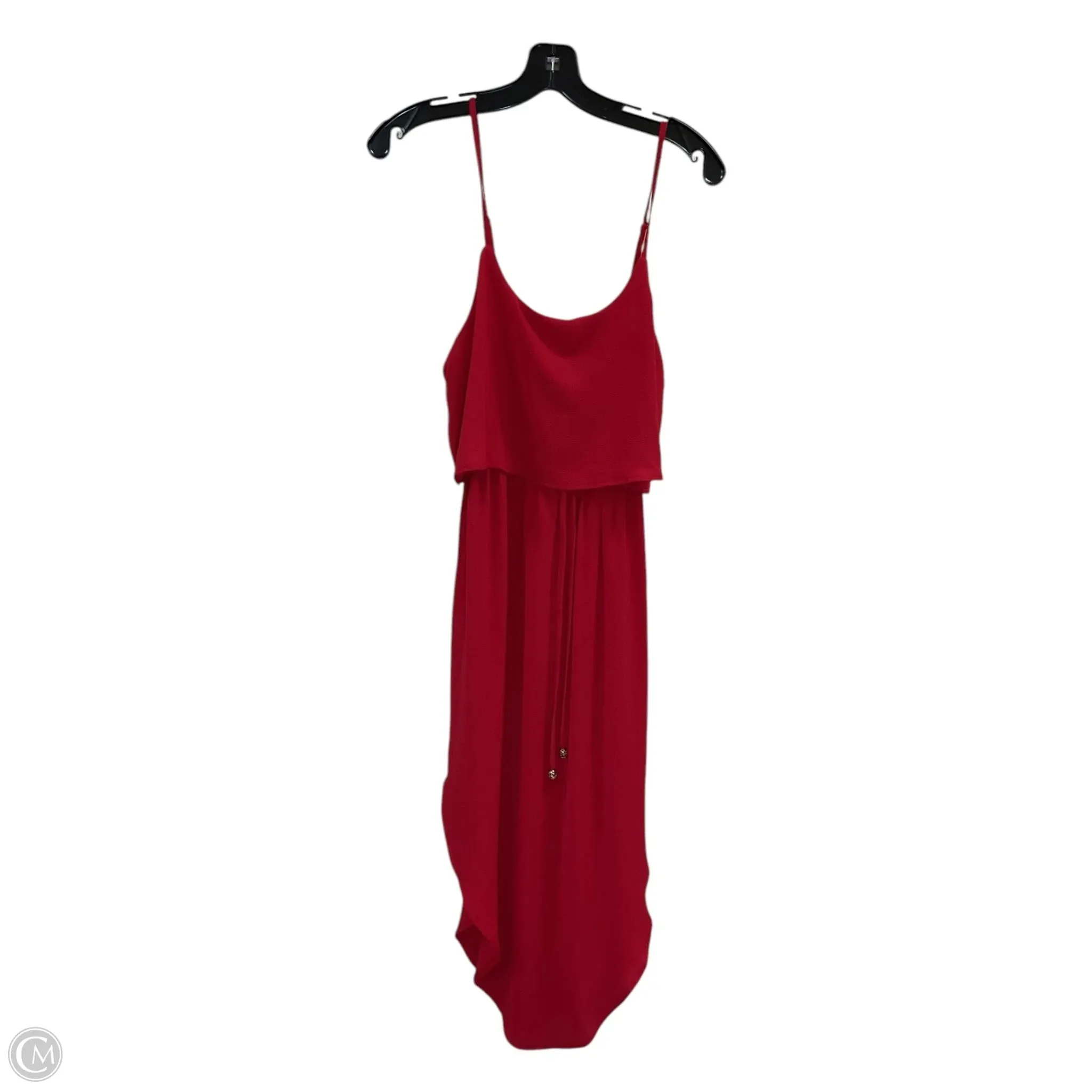 Dress Casual Midi By Clothes Mentor In Red, Size: M