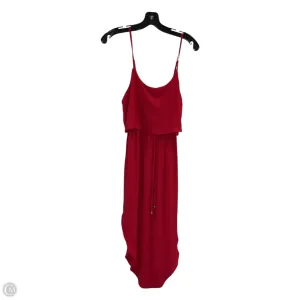 Dress Casual Midi By Clothes Mentor In Red, Size: M