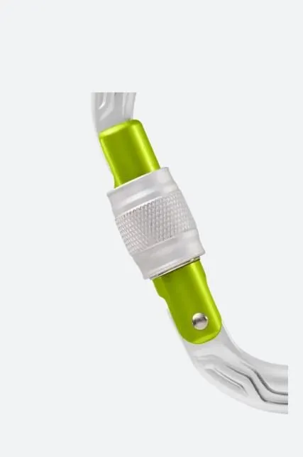 Edelrid Oval Power 2500 II Screw Gate Climbing Carabiner