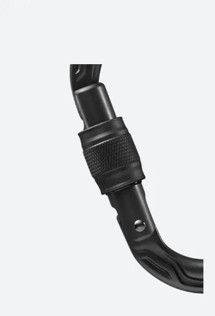 Edelrid Oval Power 2500 II Screw Gate Climbing Carabiner