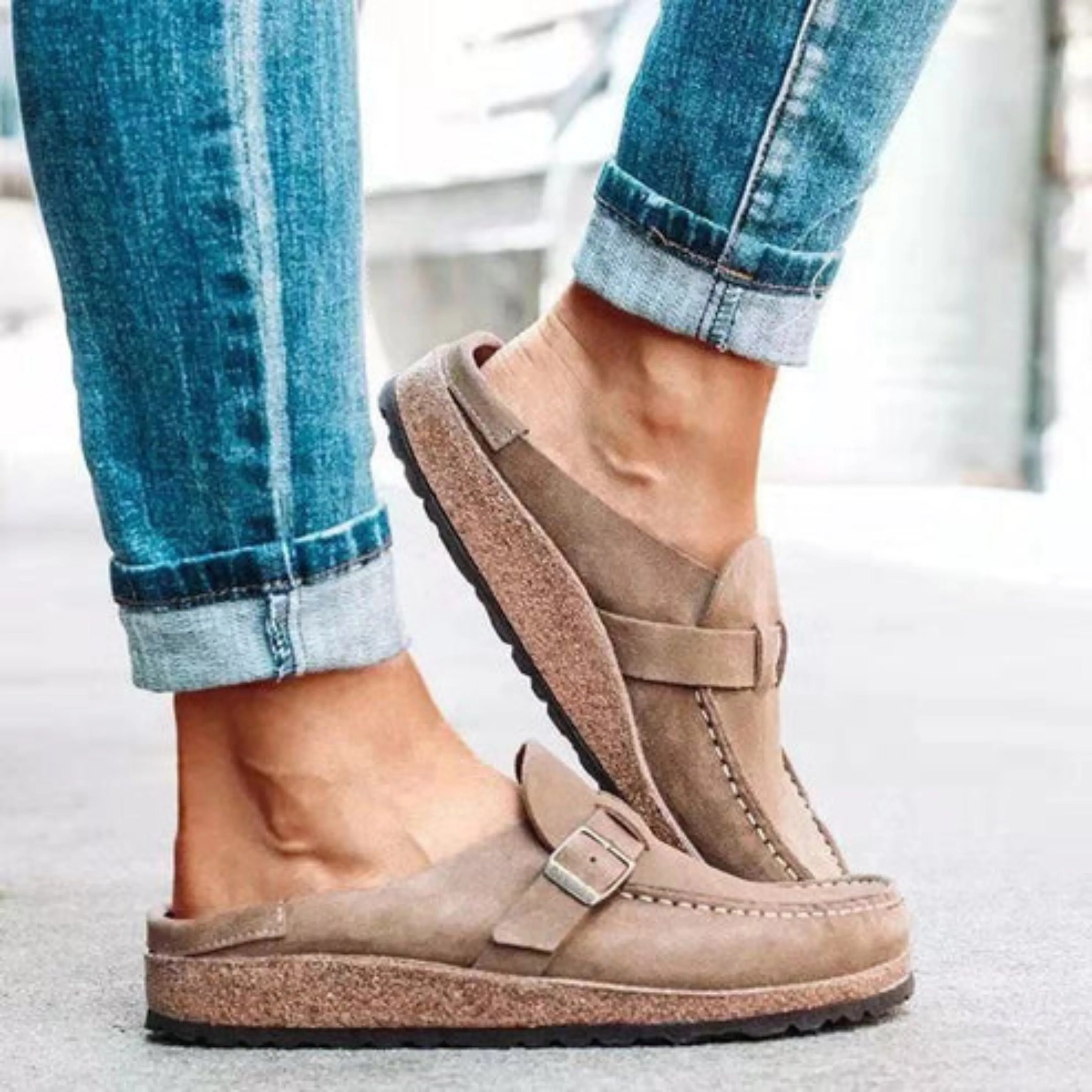 Elora | Women's Slip On Loafers | Closed Toe