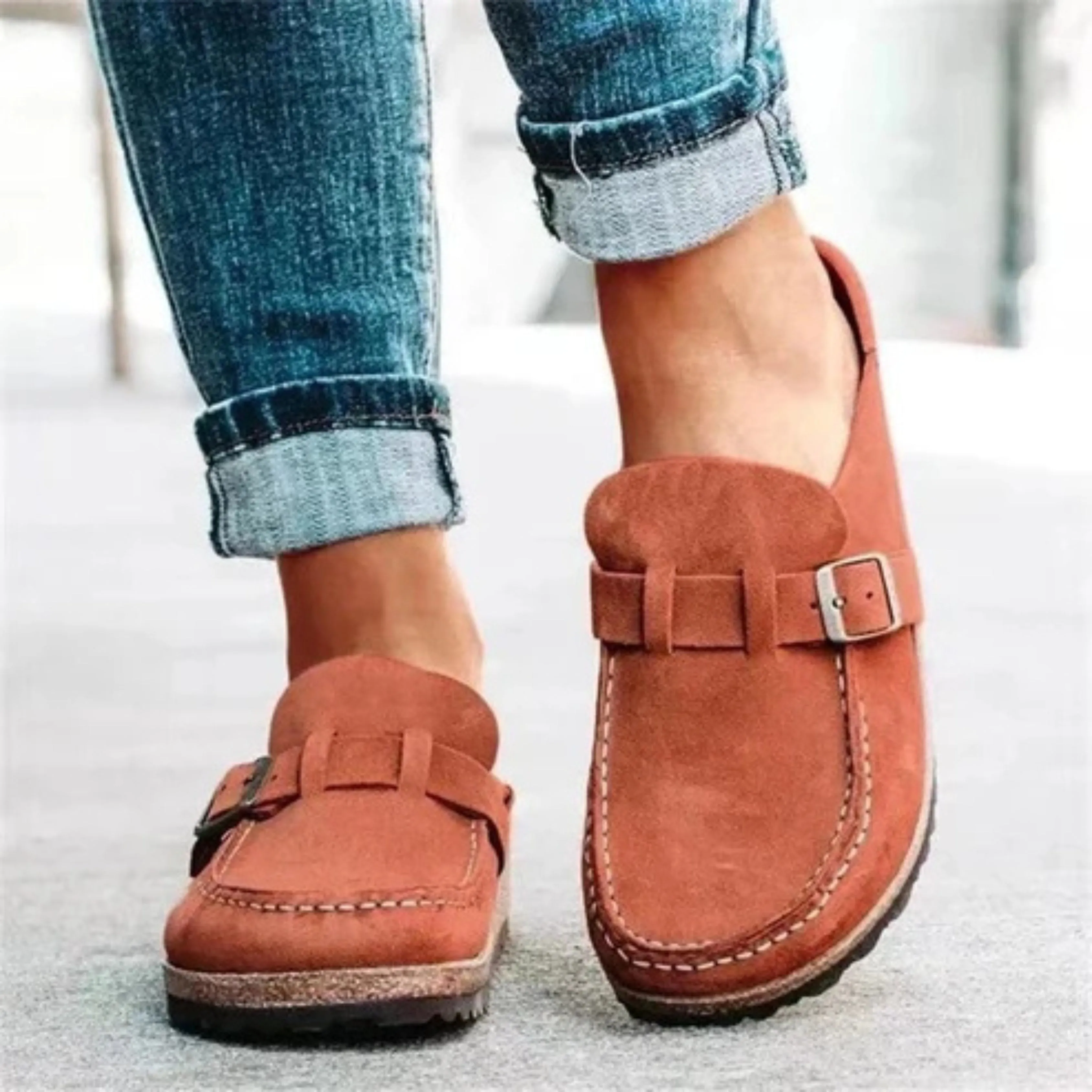 Elora | Women's Slip On Loafers | Closed Toe