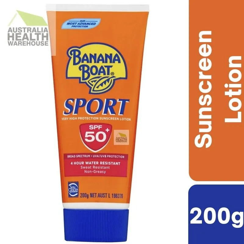 [Expiry: 06/2025] Banana Boat Sport Sunscreen SPF 50  Lotion 200g