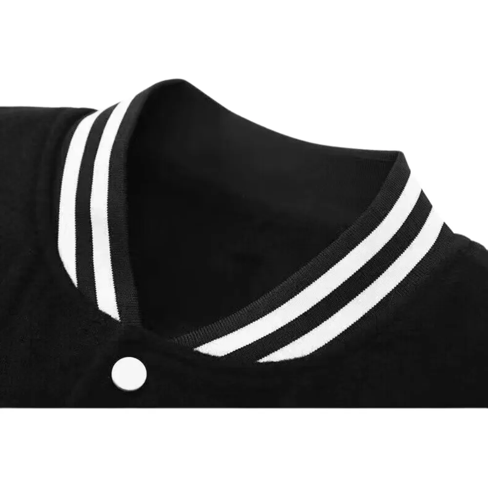 ⚡Gentle Daddy |Graphic Embroidery Heart Baseball Jacket
