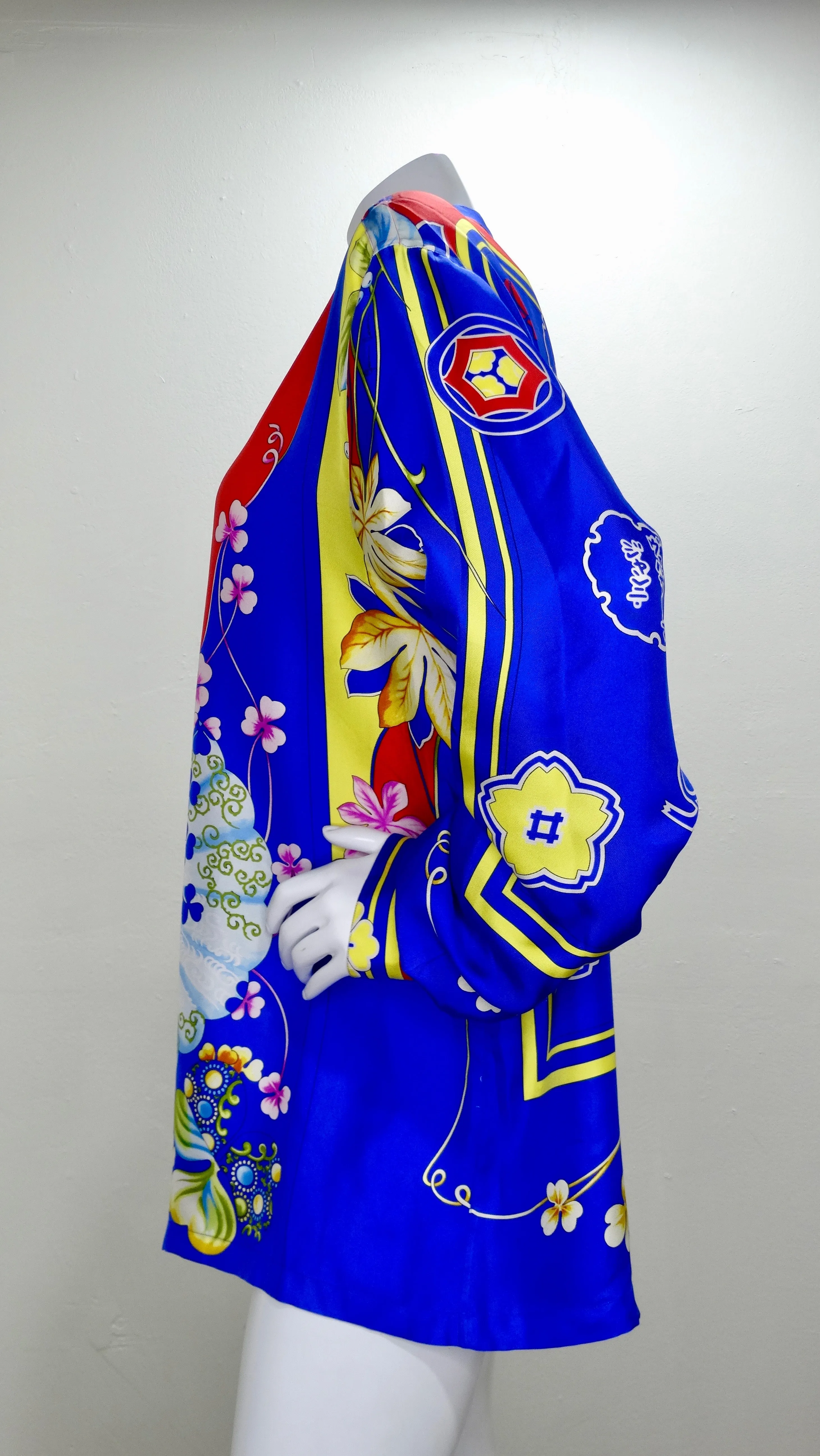Gianni Versace 1990s Japanese Inspired Shirt