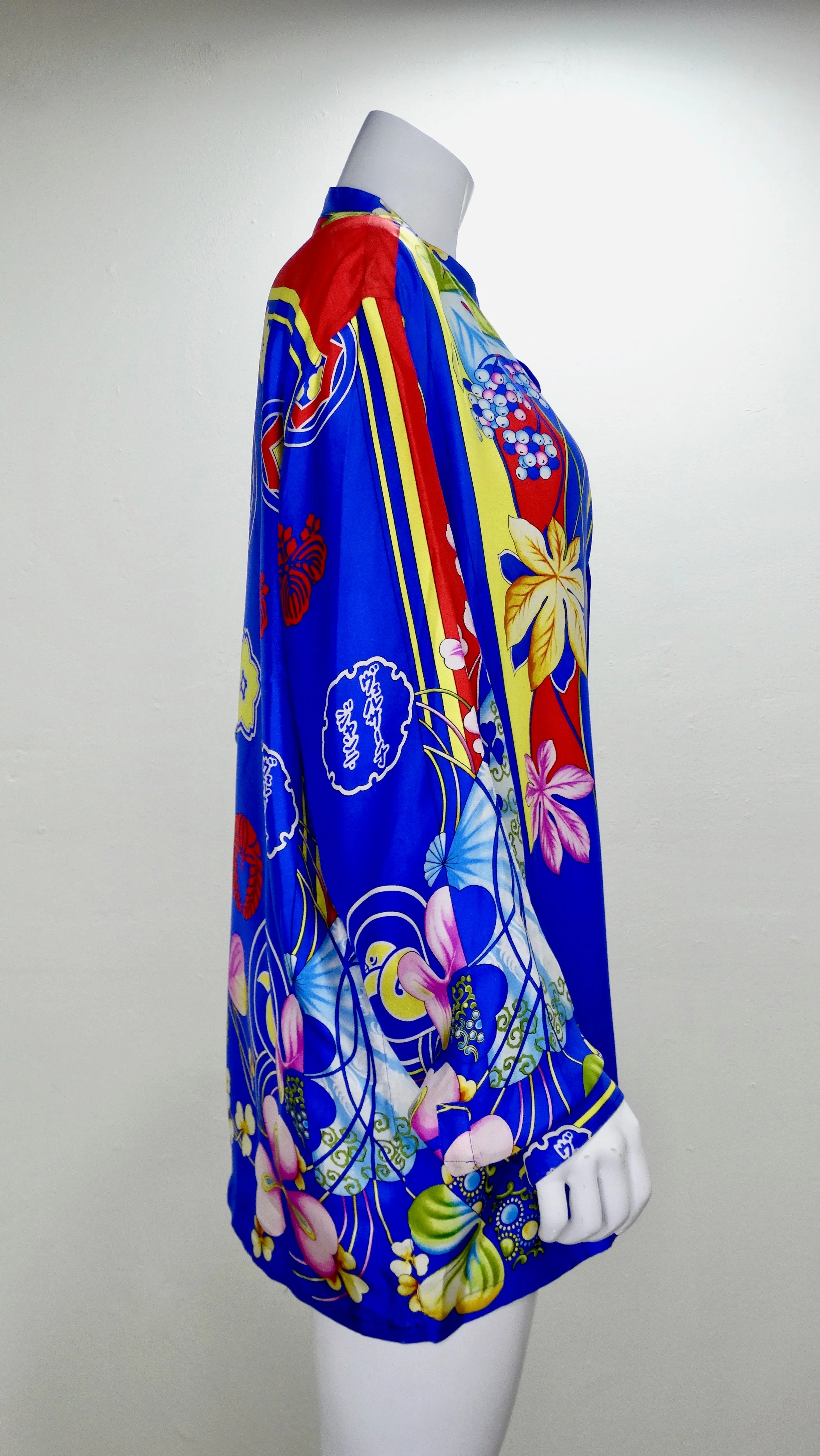 Gianni Versace 1990s Japanese Inspired Shirt