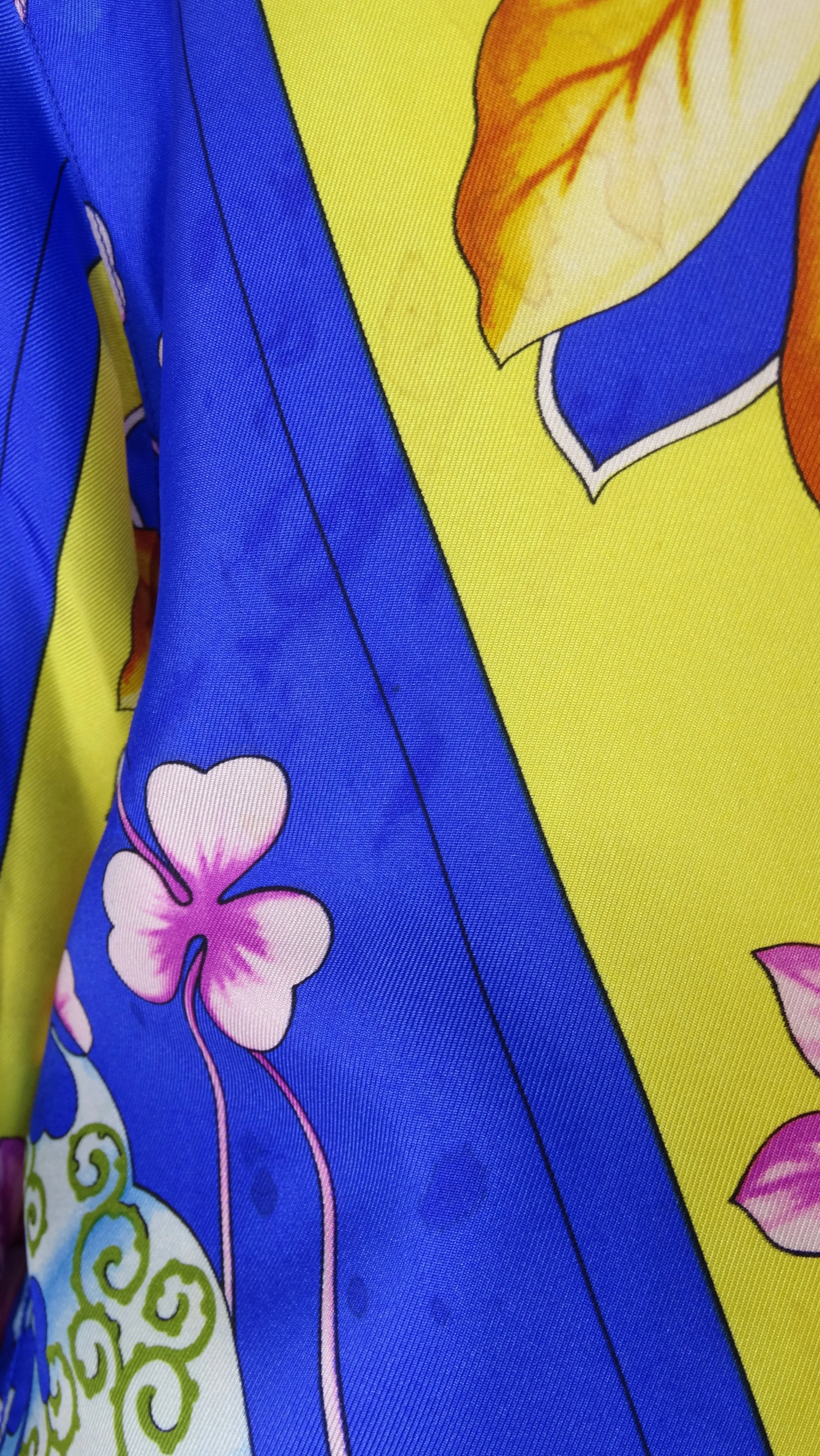 Gianni Versace 1990s Japanese Inspired Shirt